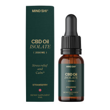 Mind Shi CBD Oil Isolate 2000 mg Strawberry - 10 ml (До 01.27)