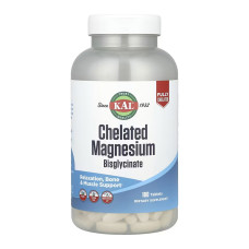 KAL Chelated Magnesium Bisglycinate - 180 tabs