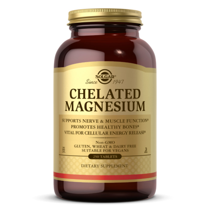 Solgar Chelated Magnesium - 250 tabs