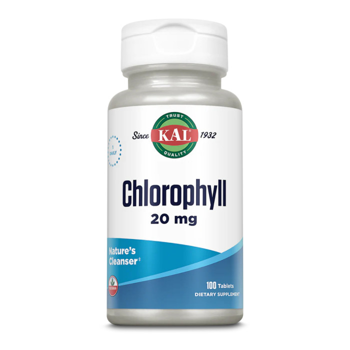 KAL Chlorophyll 20mg - 100 tabs