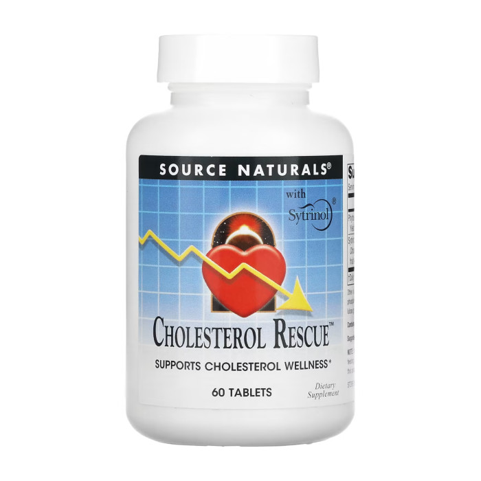 Source Naturals Cholesterol Rescue™ 604 mg - 60 tabs