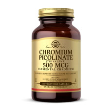 Solgar Chromium Picolinate 500mcg - 120 vcaps