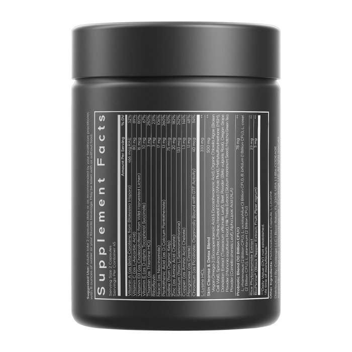 Codeage Clearface Vitamins+ - 90 vcaps