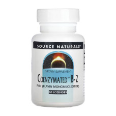 Source Naturals Coenzymated™ B-2 25 mg Peppermint - 60 lozenges