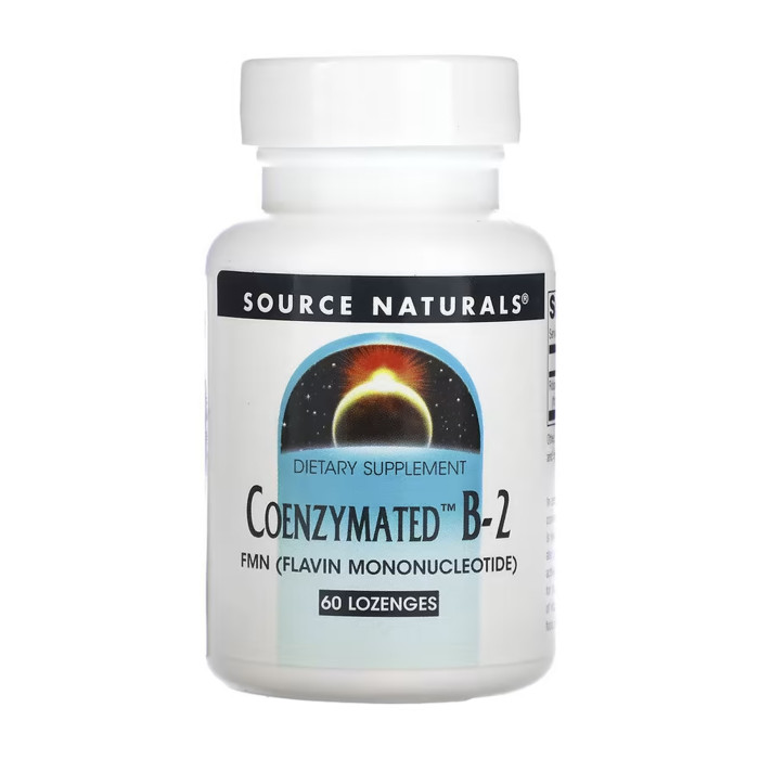 Source Naturals Coenzymated™ B-2 25 mg Peppermint - 60 lozenges