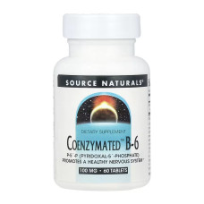 Source Naturals Coenzymated™ Vitamin B-6 100 mg - 60 tabs