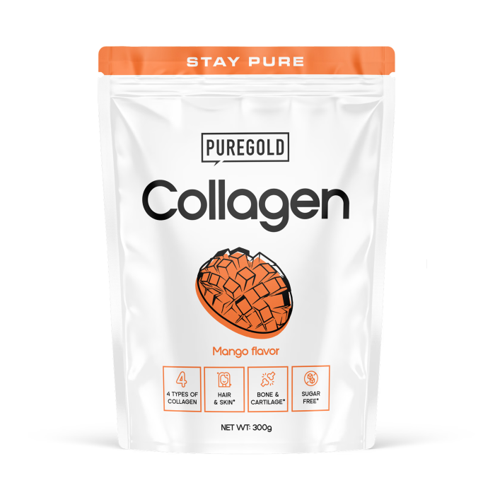 Pure Gold Collagen - 300g Mango