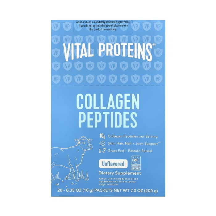 Vital Proteins Collagen Peptides - 200g Unflavored (20 Packets)