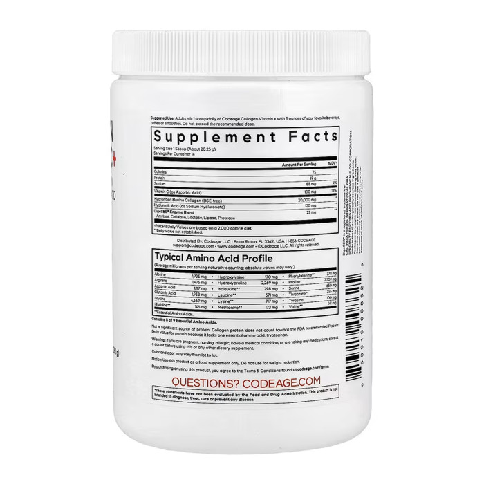 Codeage Collagen Vitamin C+ Powder - 283g (До 03.27)