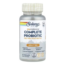 Solaray Complete Probiotic Adult 50+ - 30 vcaps