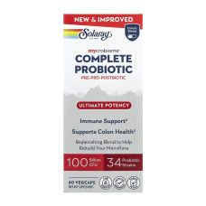 Solaray Complete Probiotic Ultimate Potency - 60 vcaps