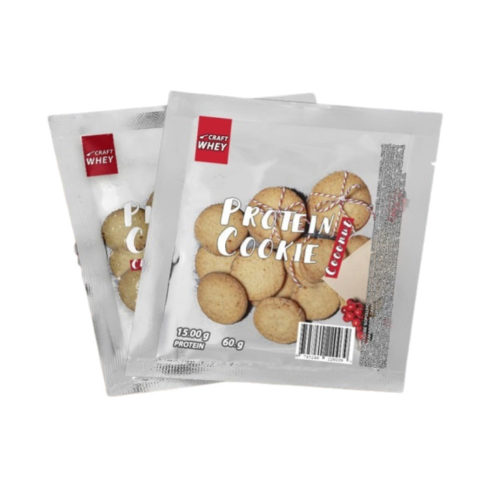 Craft Whey Protein Cookie - 60g Coconut (Поштучно)