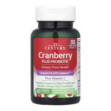 21st Century Cranberry + Probiotic - 60 tabs