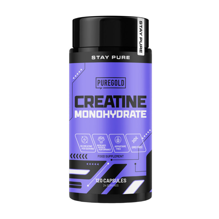 Pure Gold Creatine Monohydrate - 120 caps