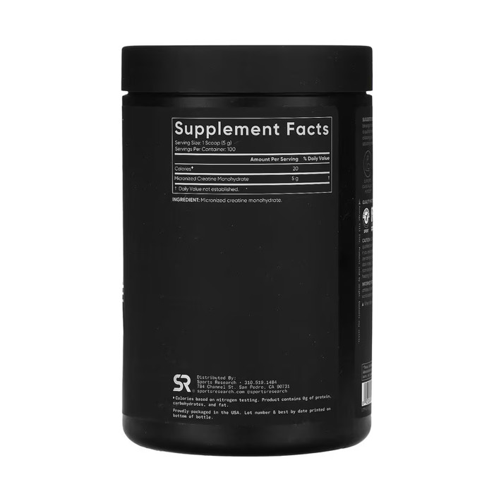 Sport Research Creatine Monohydrate - 500g
