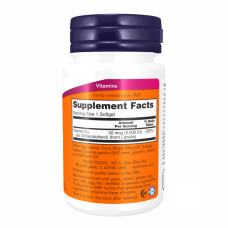 Now Foods VIT D-3 2000 IU - 30 sgels