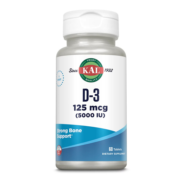 KAL D3 125mcg - 60 tabs