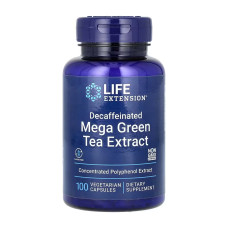 Life Extension Decaffeinated Mega Green Tea Extract - 100 vcaps