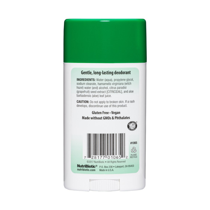 Nutribiotic Deodorant - 75g Unscented