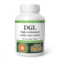 Natural Factors DGL 400mg - 90 tabs