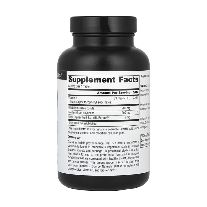 Source Naturals DIM 200mg - 120 tabs