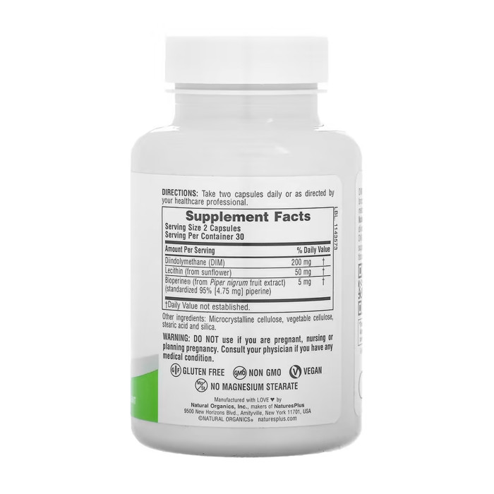 Nature's Plus DIM 200mg - 60 caps