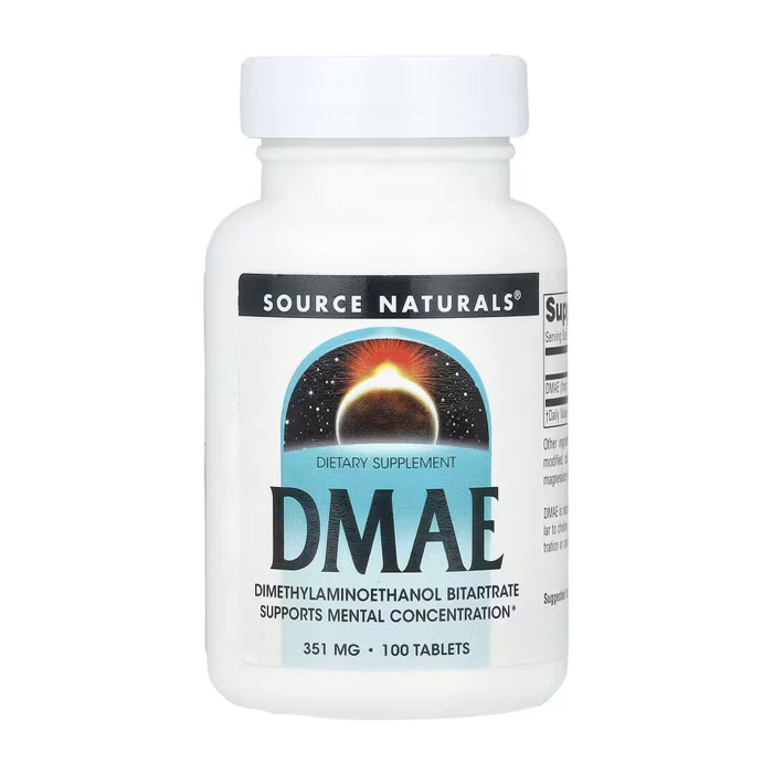 Source Naturals DMAE 351 mg - 100 tabs