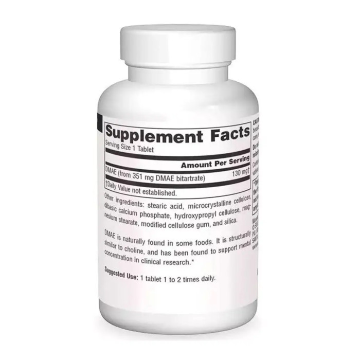 Source Naturals DMAE 351mg - 50 tabs