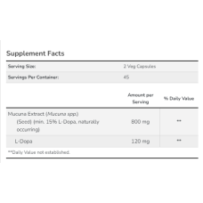 Now Foods Dopa Mucuna - 90vcaps (До 10.26)
