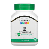 21st Century E 180 mg (400IU) - 110 softgels