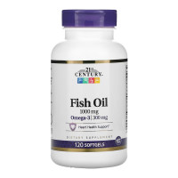21st Century Fish Oil 1000 mg - 120 softgels