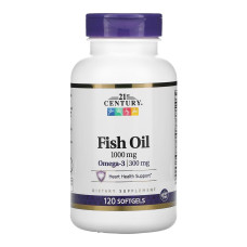 21st Century Fish Oil 1000 mg - 120 softgels