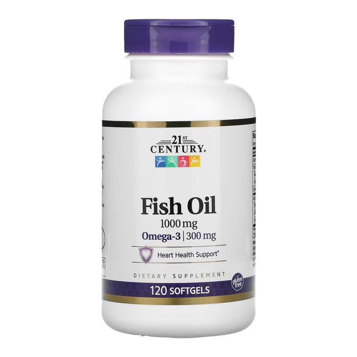 21st Century Fish Oil 1000 mg - 120 softgels