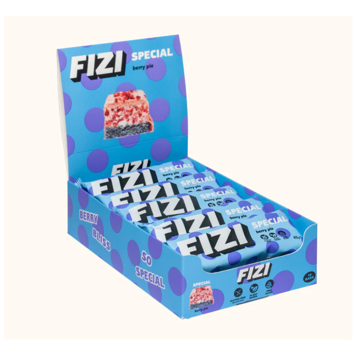 FIZI Fizi Box - 10x45g Berry Pie