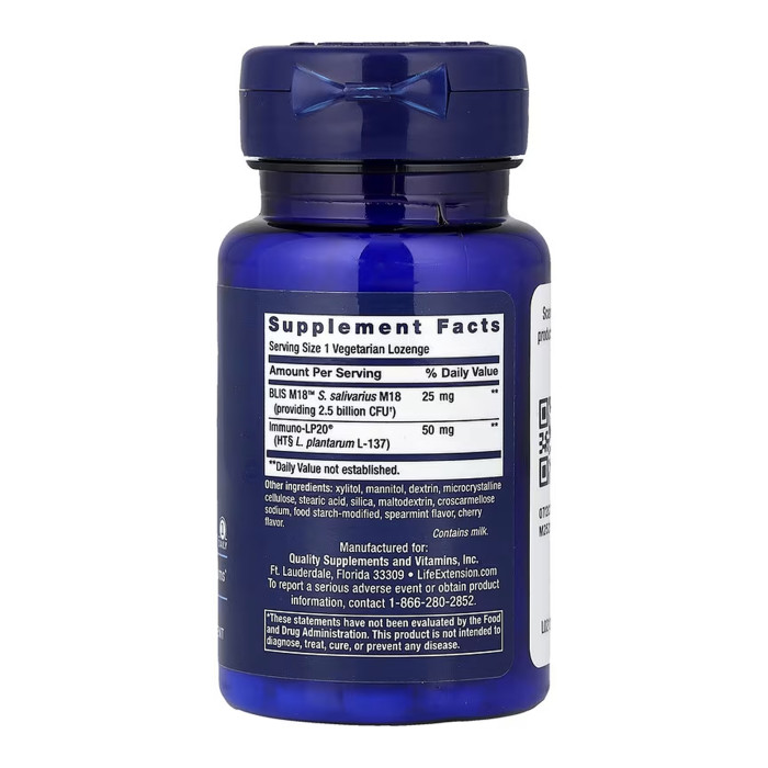 Life Extension FLORASSIST® Probiotic Oral Hygiene - 30 vegetarian lozenges