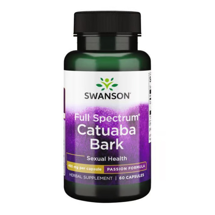 Swanson Full Spectrum Catuaba Bark 465mg - 60 caps