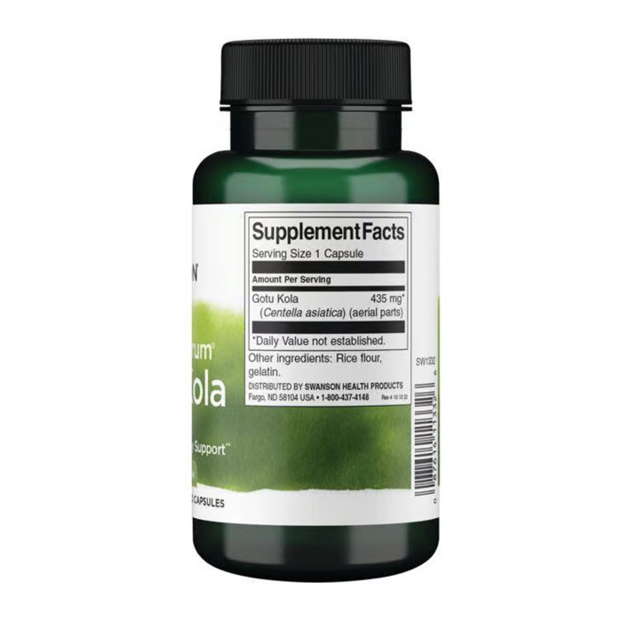 Swanson Full Spectrum Gotu Kola 435mg - 60 caps