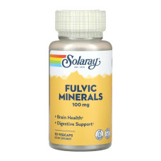 Solaray Fulvic Minerals 100mg - 30 vcaps