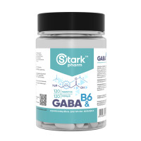 Stark Pharm GABA & B6 500mg - 120 tabs
