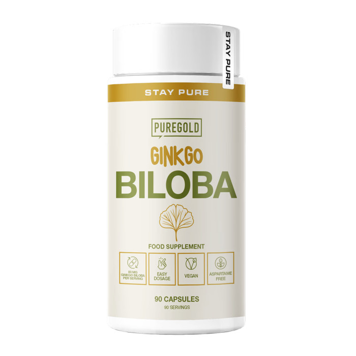 Pure Gold Ginkgo Biloba - 90 caps
