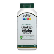 21st Century Ginkgo Biloba Extract - 200 caps