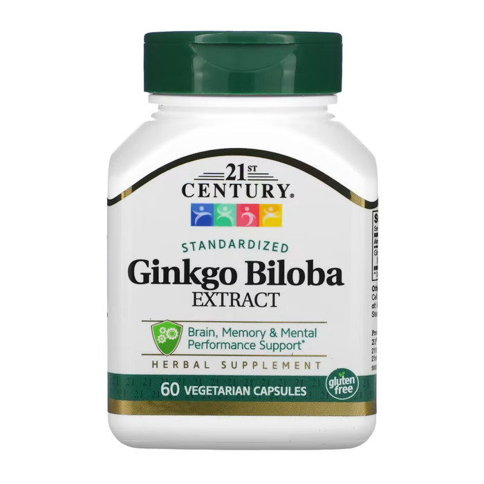21st Century Ginkgo Biloba Extract - 60 vcaps