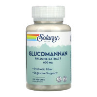 Solaray Glucomannan Rhizome Extract 600mg - 100 vcaps
