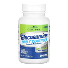 21st Century Glucosamine Daily Complex + D - 60 tabs