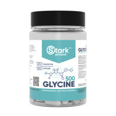 Stark Pharm Glycine Mega Tabs 500mg - 120 tabs