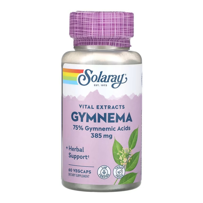 Solaray Gymnema 385mg - 60 vcaps