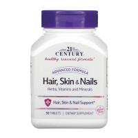 21st Century Hair, Skin & Nails - 50 tabs