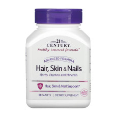 21st Century Hair, Skin & Nails - 50 tabs
