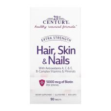 21st Century Hair, Skin & Nails Extra Strength - 90 tabs