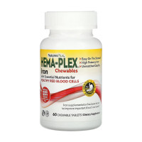 Nature's Plus Hema-Plex - 60 chewable tabs